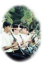Bangkok Symphony Orchestra in the garden, Lumpini Park